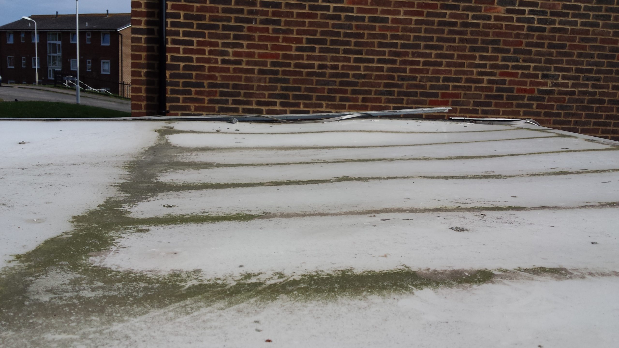 What a mess, roof rack removedrusted screws removed from Awning rail.jpg
